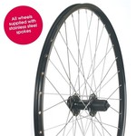 BC BC Bike/Cycling Wheel - 27.5" Rear Alloy - Quick Release Disc - Black Rim