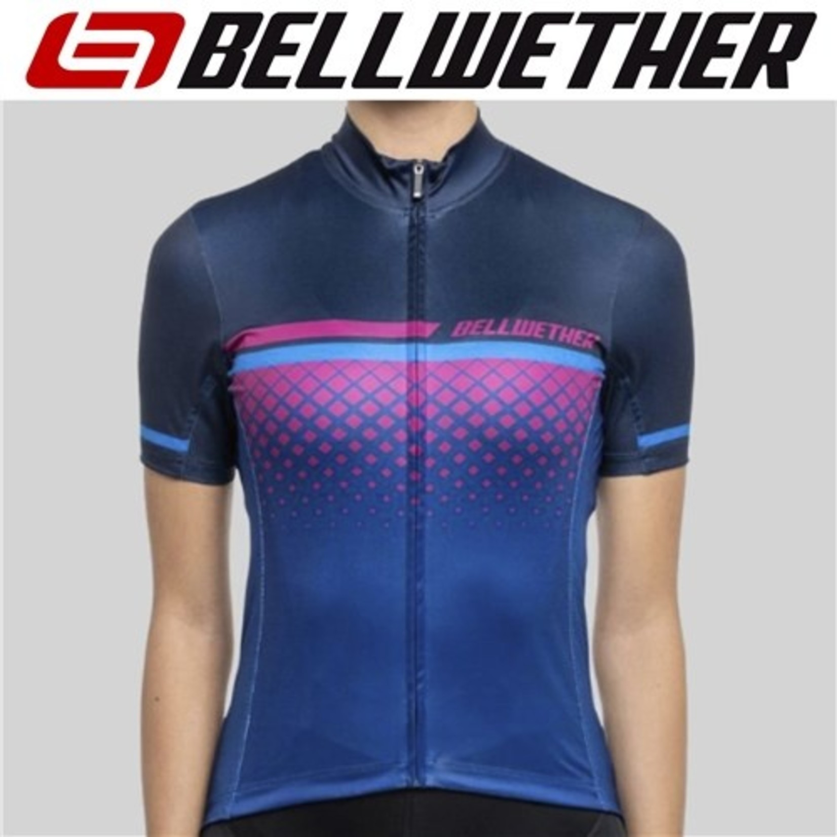 Bellwether Bellwether Cycling Jersey - Gradient Jersey Women's - Navy
