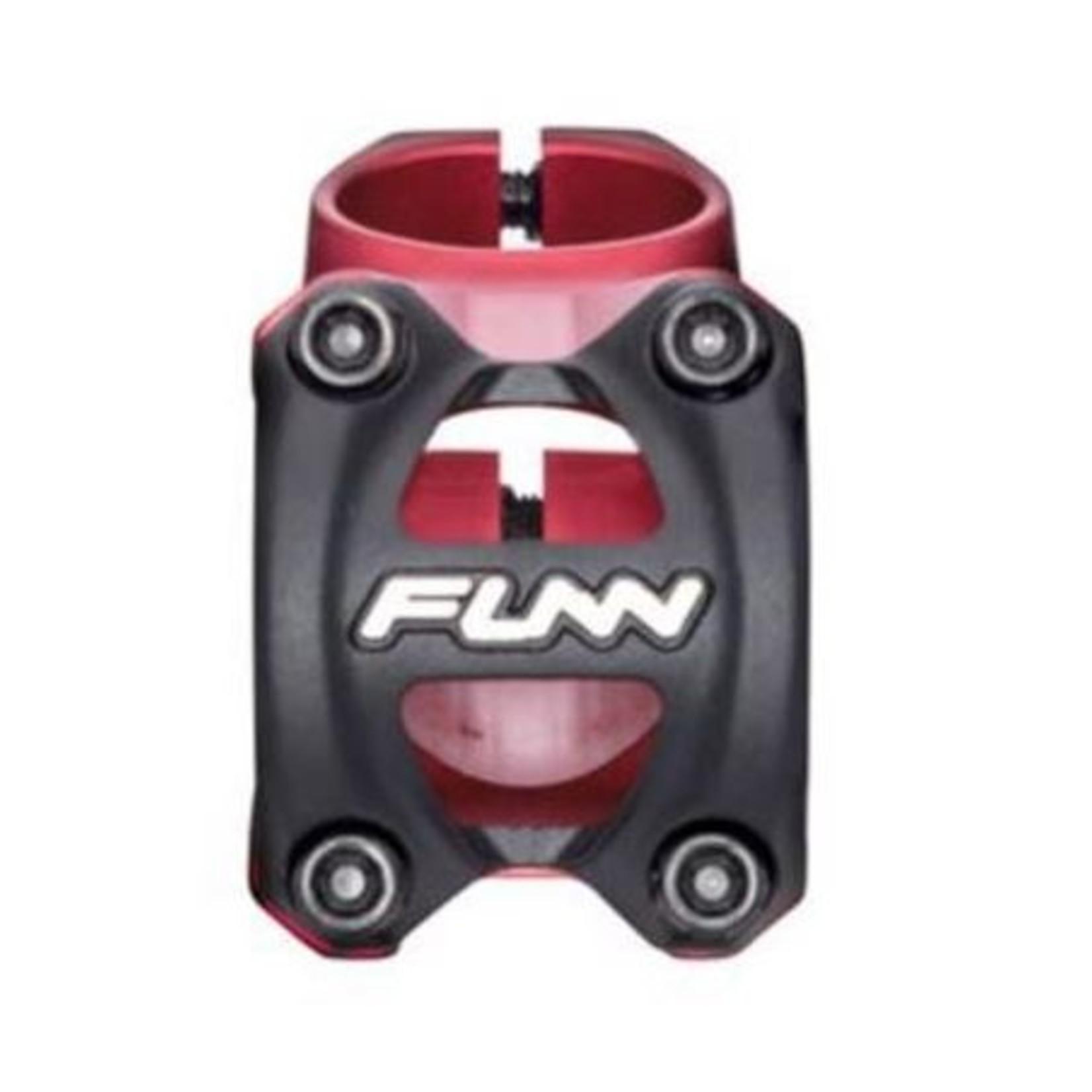 FUNN Funn Bicycle Stem - Stryge - 31.8mm - 70mm - 7° Rise - Steer 1-1/8 Inch - Red