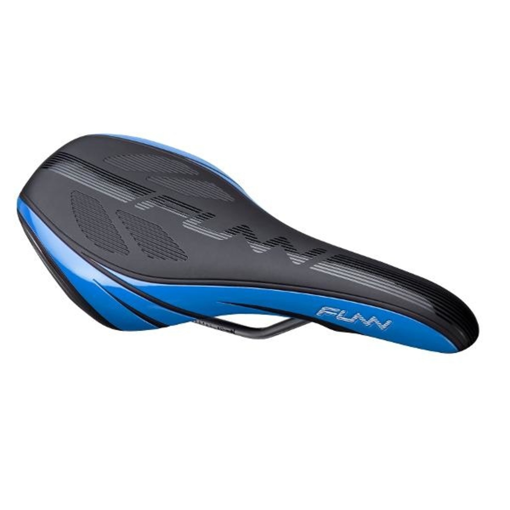 FUNN Funn Bicycle Saddle - ADLIB HD - 145mm Wide Water Resistant - Black/ Blue