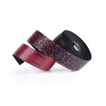 Guee Guee Bicycle Bar Tape - Dual - Limited Edition Metallic  - Red - Pair