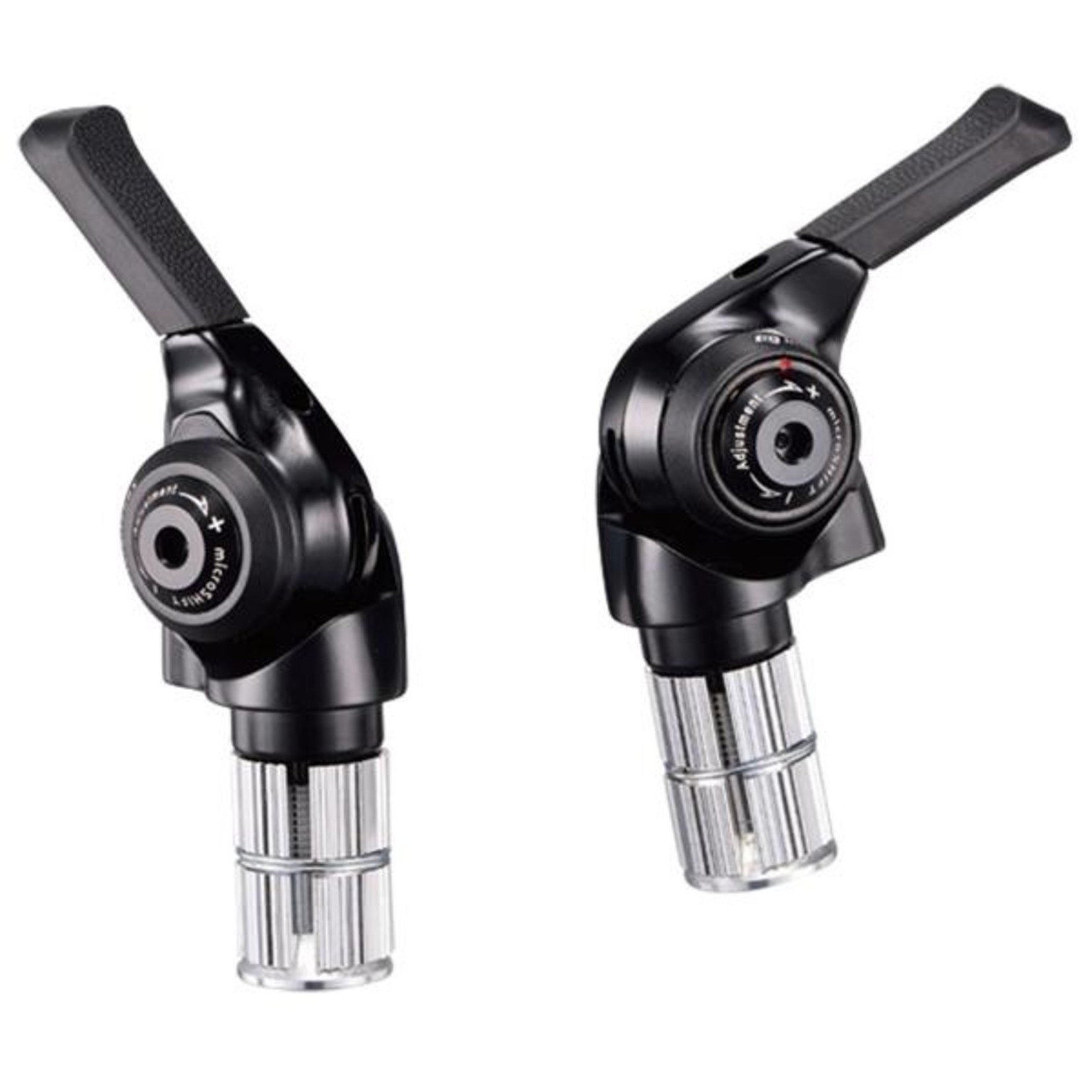 Microshift Microshift Bar End Shifter - BS-M10 - 2/3 X 10 Speed - Pair (Shimano Mountain)