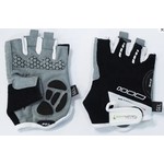 Pro Series Pro-Series - Gloves Amara Material With Gel Padding - Medium - Black/White Trim