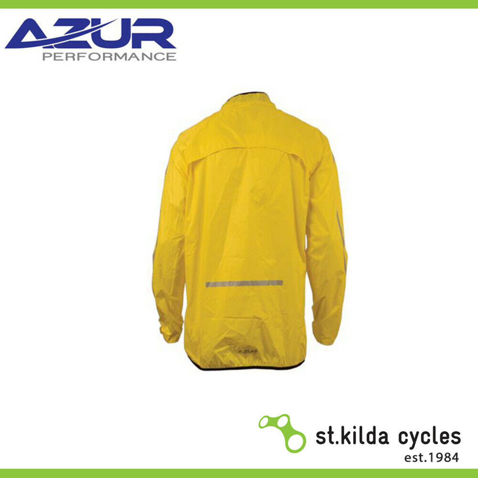 Azur Azur Chaser Jacket - Waterproof - Fluro Yellow - X-Large - "Special"