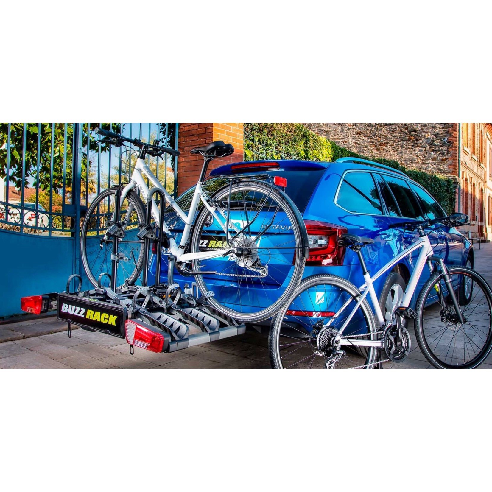 BuzzRack Buzz Rack Eazzy 3 Bike Towball Mount Folding Platform Bike Carrier Rack