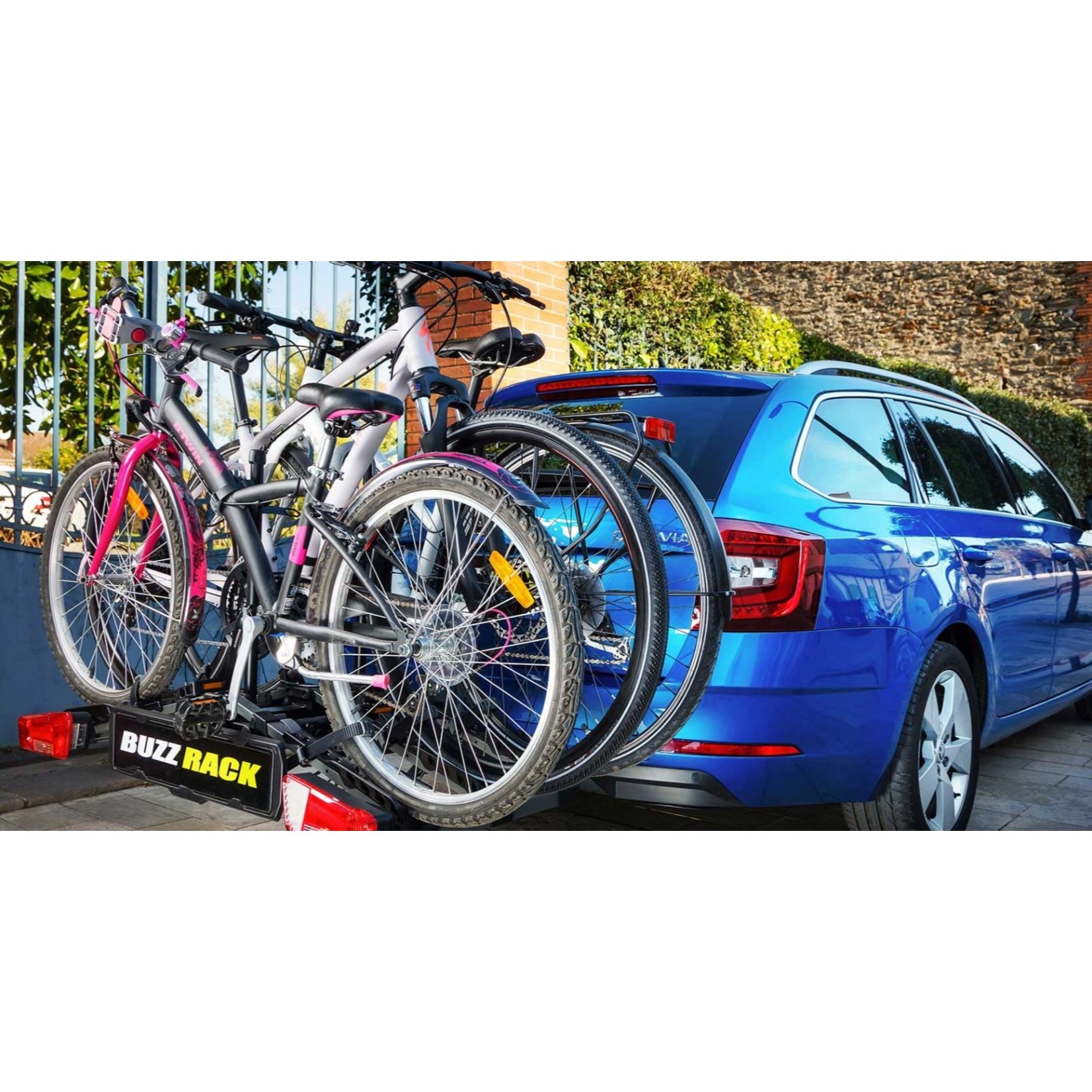 BuzzRack Buzz Rack Eazzy 3 Bike Towball Mount Folding Platform Bike Carrier Rack