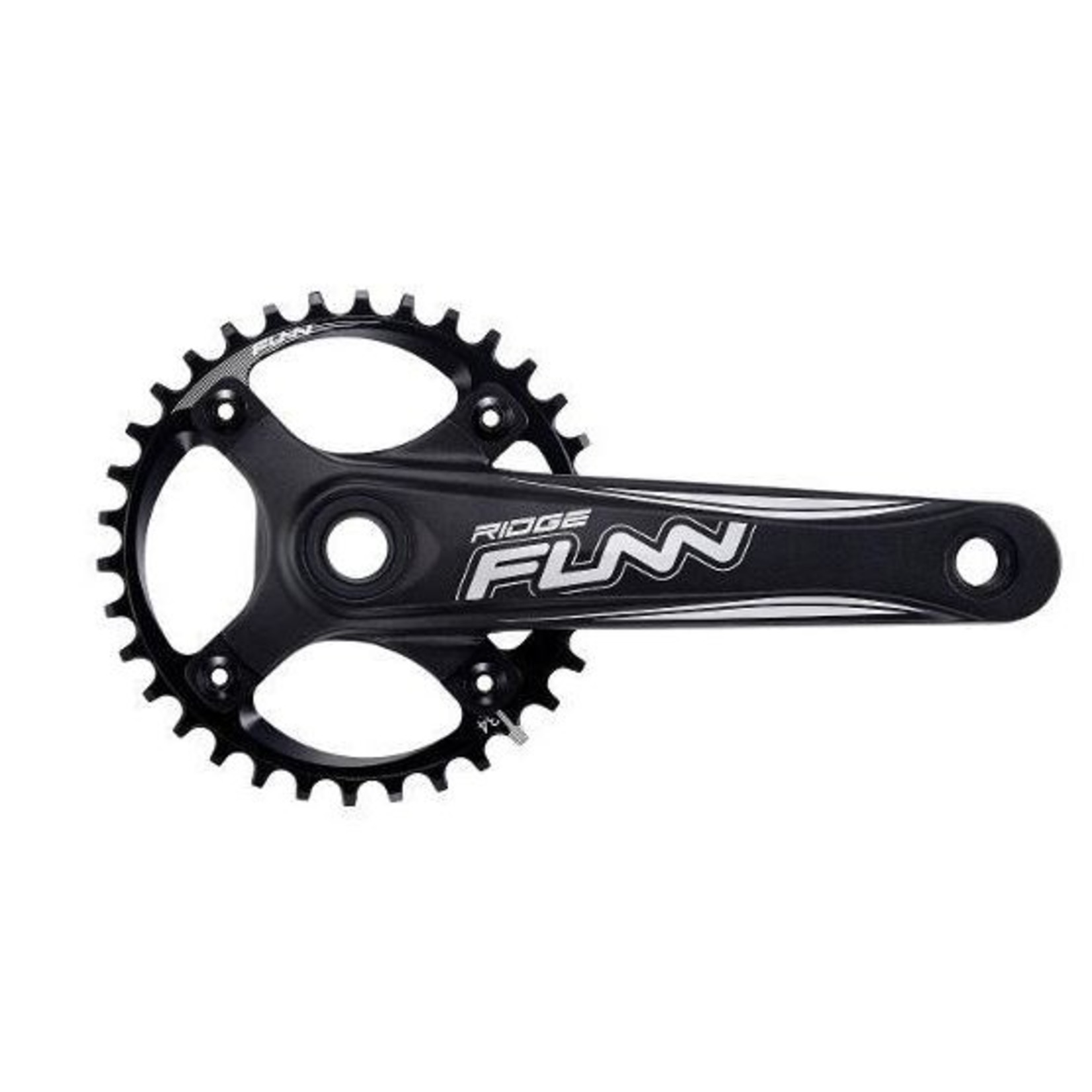 FUNN Funn Crankset - Ridge - 175mm 36T Solo Comp Chainring 68/73mm BB 64/104mm BCD