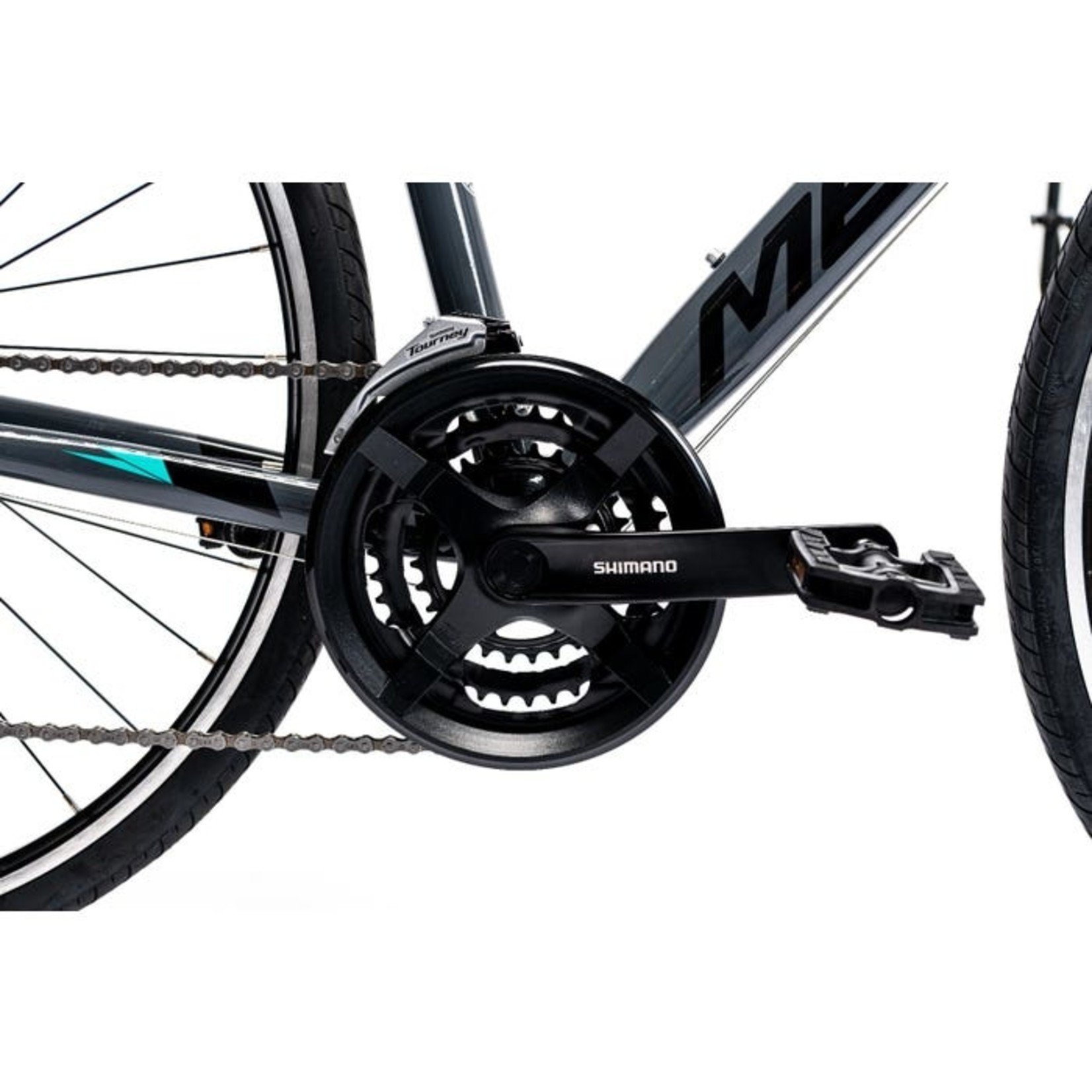 Merida Merida 2021 Speeder 10 V Women's Road Bike - Glossy Grey(Black/Teal) - Small