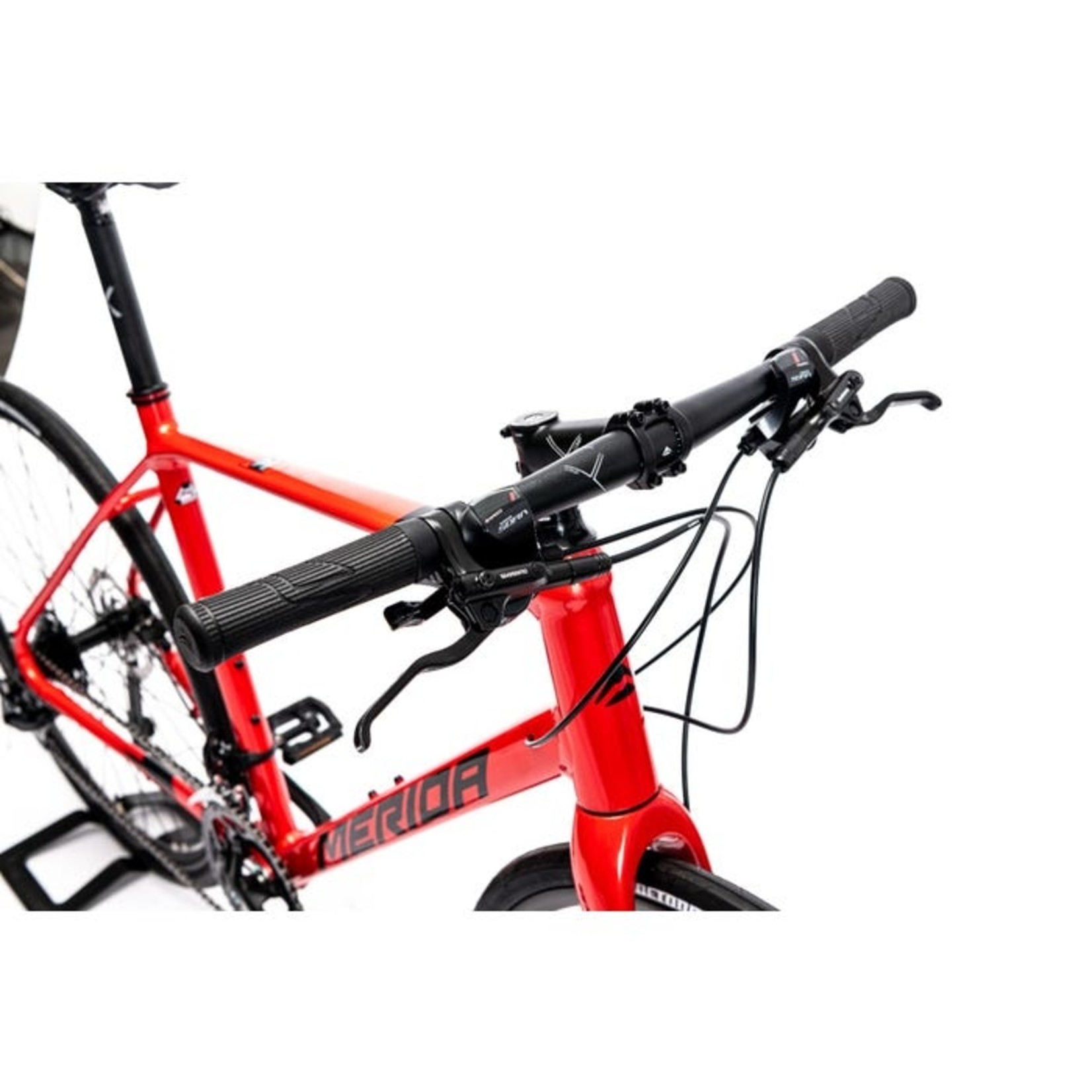 Merida Merida 2021 Speeder 200 Flat Bar Road Bike - Golden Red(Black) - Large