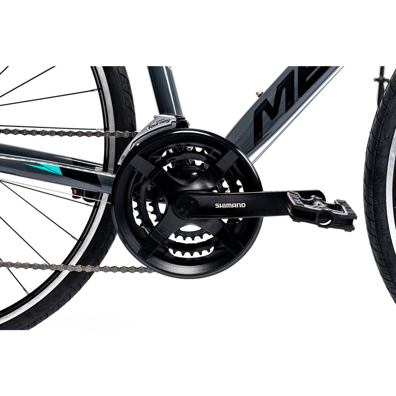 Merida Merida 2021 Speeder 10 V Women's Road Bike - Glossy Grey(Black/Teal) -Medium