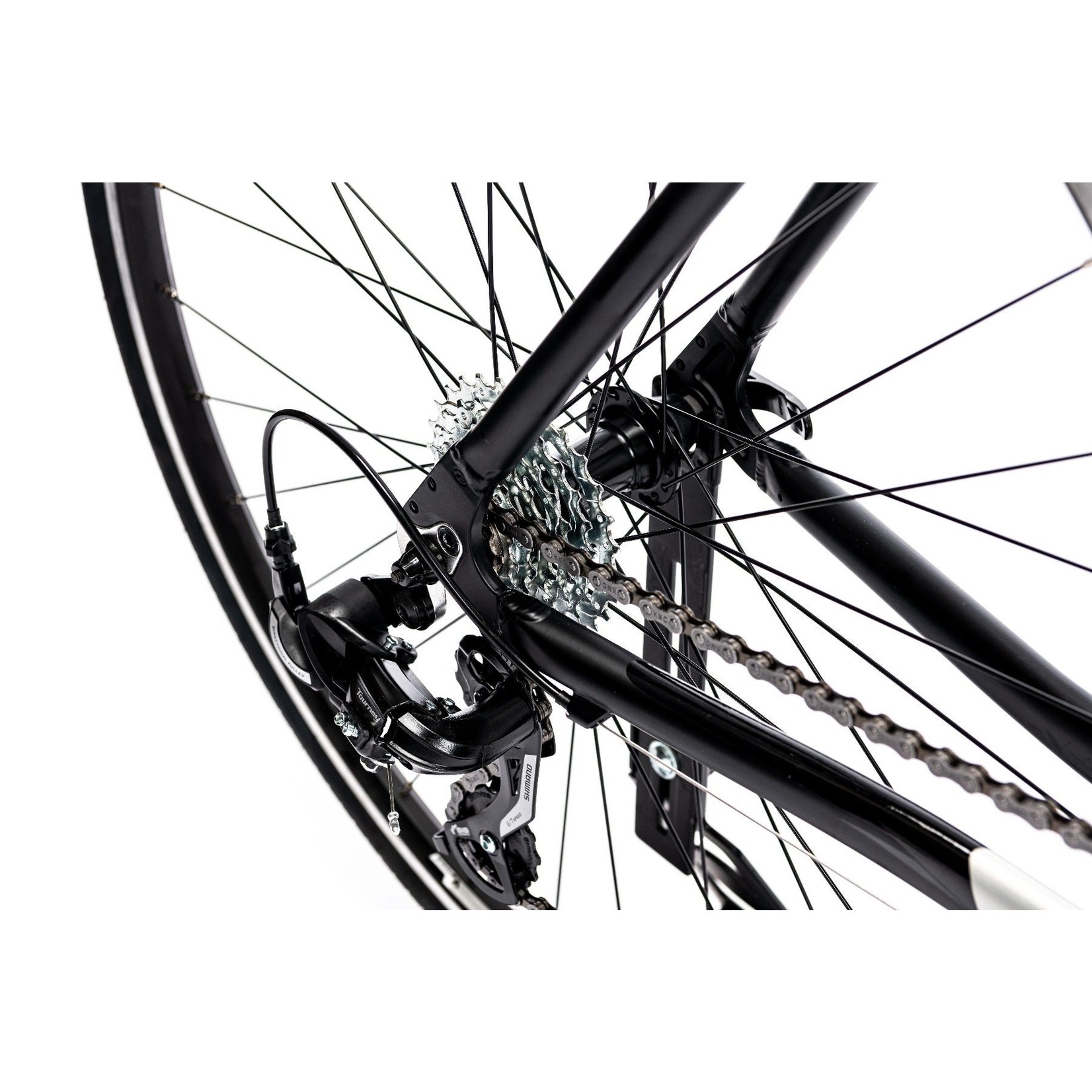 Merida Merida 2021 Speeder 10-V Road Bike - Matt Black(Silver) - M/L (54cm)