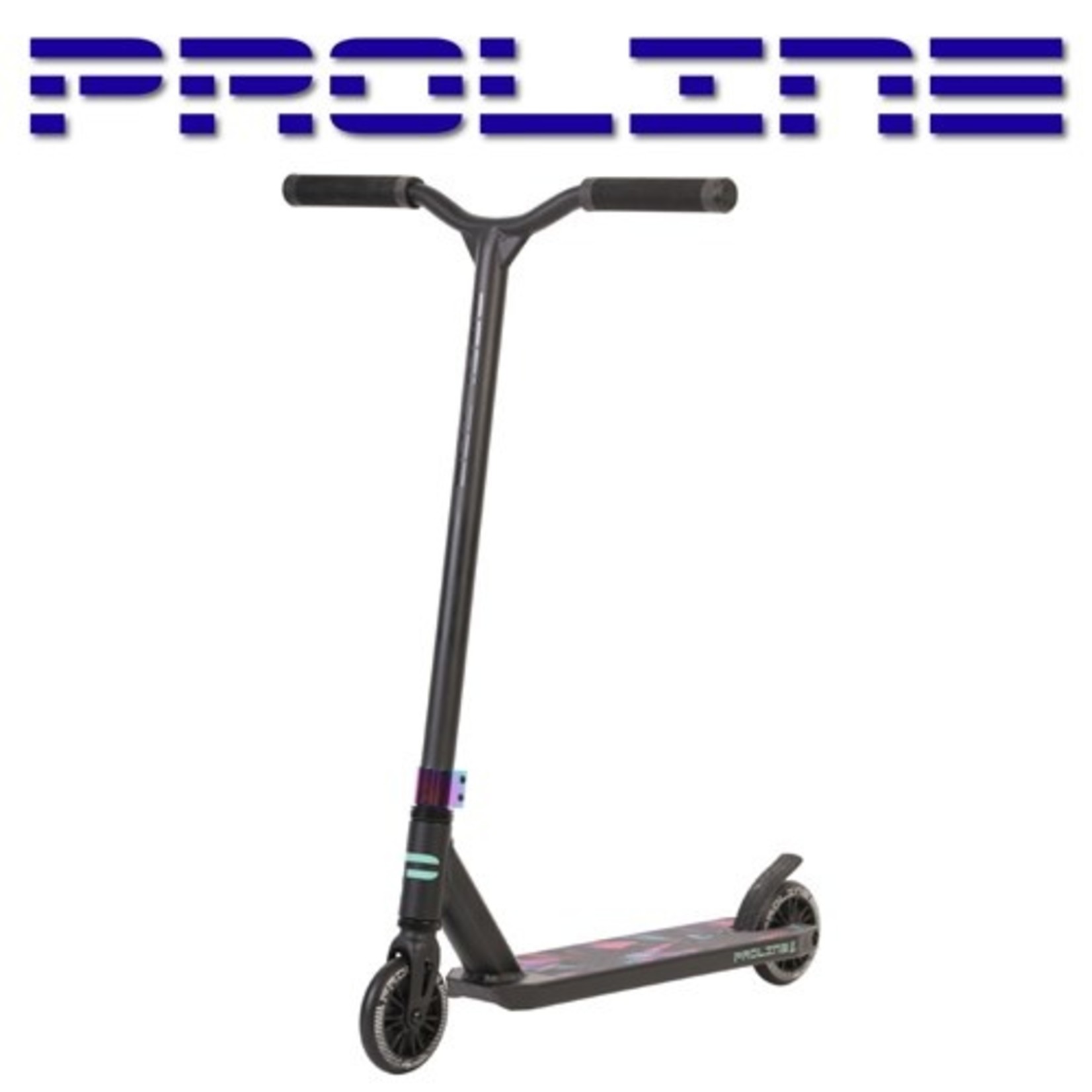Proline Proline Scooter L1 V2 Series - Channelled Alloy Deck 110 X 495mm - Black Neo
