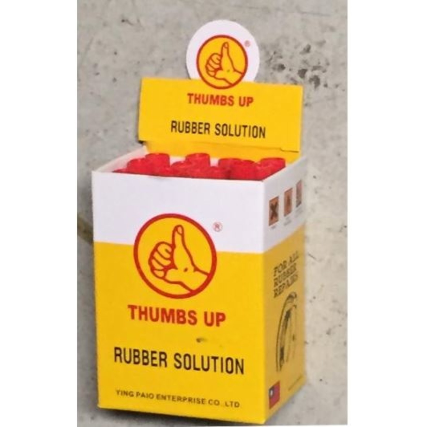 Velox Velox Adhesion Pacthes Ying Paio Rubber Solution 12 Pcs Per Box
