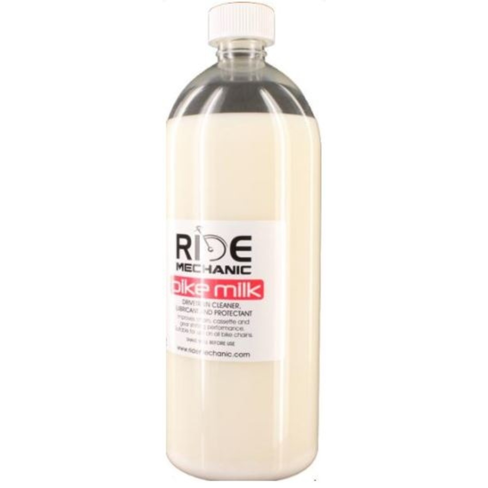 ride mechanic Ride Mechanic Bike Milk - Dry Lubricant - 900Ml -Workshop Bottle