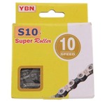 Yaban Yaban Bicycle Chain - 10 Speed - 1/2 X 11/128 - 5.9mm - Silver/Grey