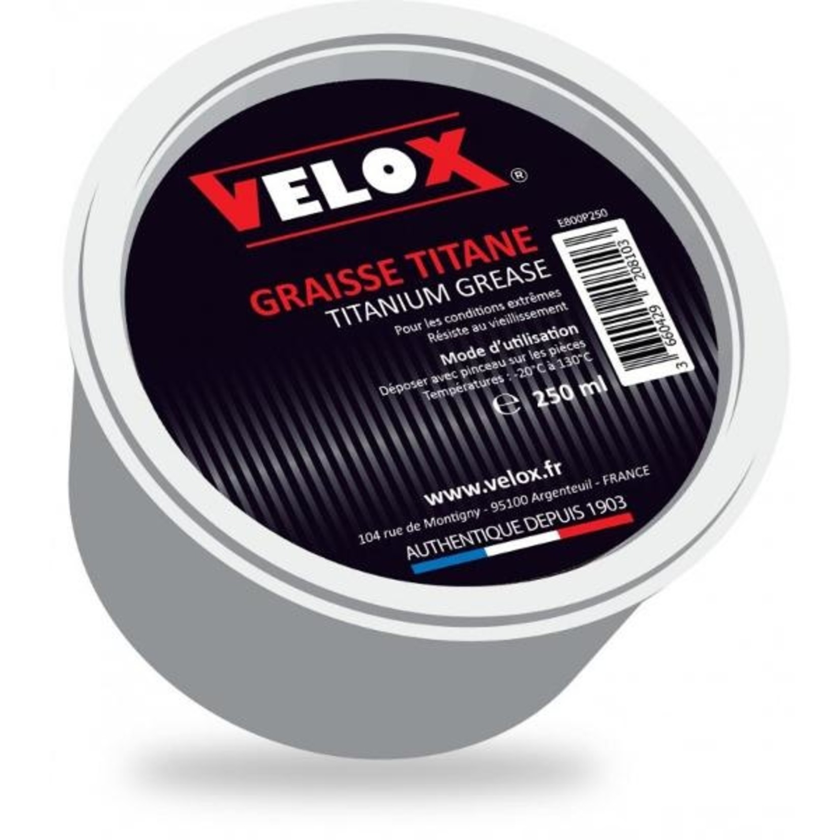 Velox Velox Titanium Bike Cycling Grease - 250ml