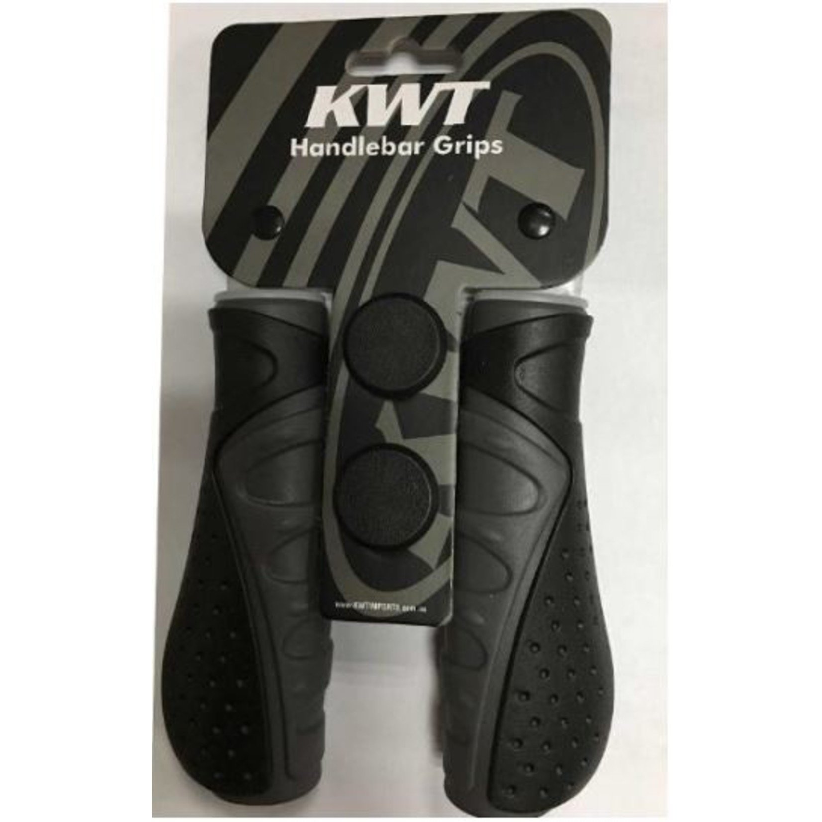 KWT KWT Ergonomic Comfort Grips - 135mm - Dual Tone