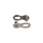 KMC KMC Bike Connecting Chain Links - Single Speed - 1/2 X 1/8 - Card of 2 - Grey