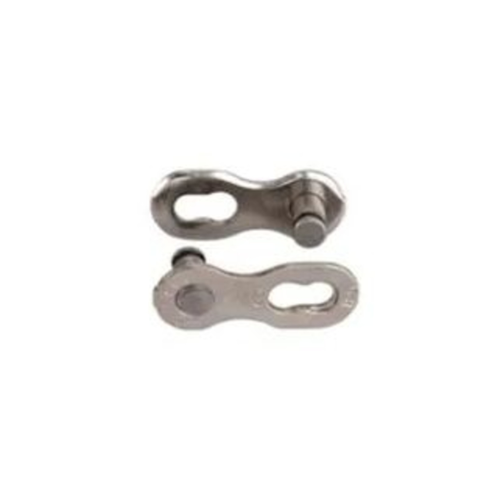 KMC KMC Bike Connecting Chain Links - Single Speed - 1/2 X 1/8 - Card of 2 - Grey