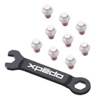 Xpedo Xpedo Bicycle Replacement Pin Kit - DAX - 50 Pin Profile Grub - Length - 4.5mm