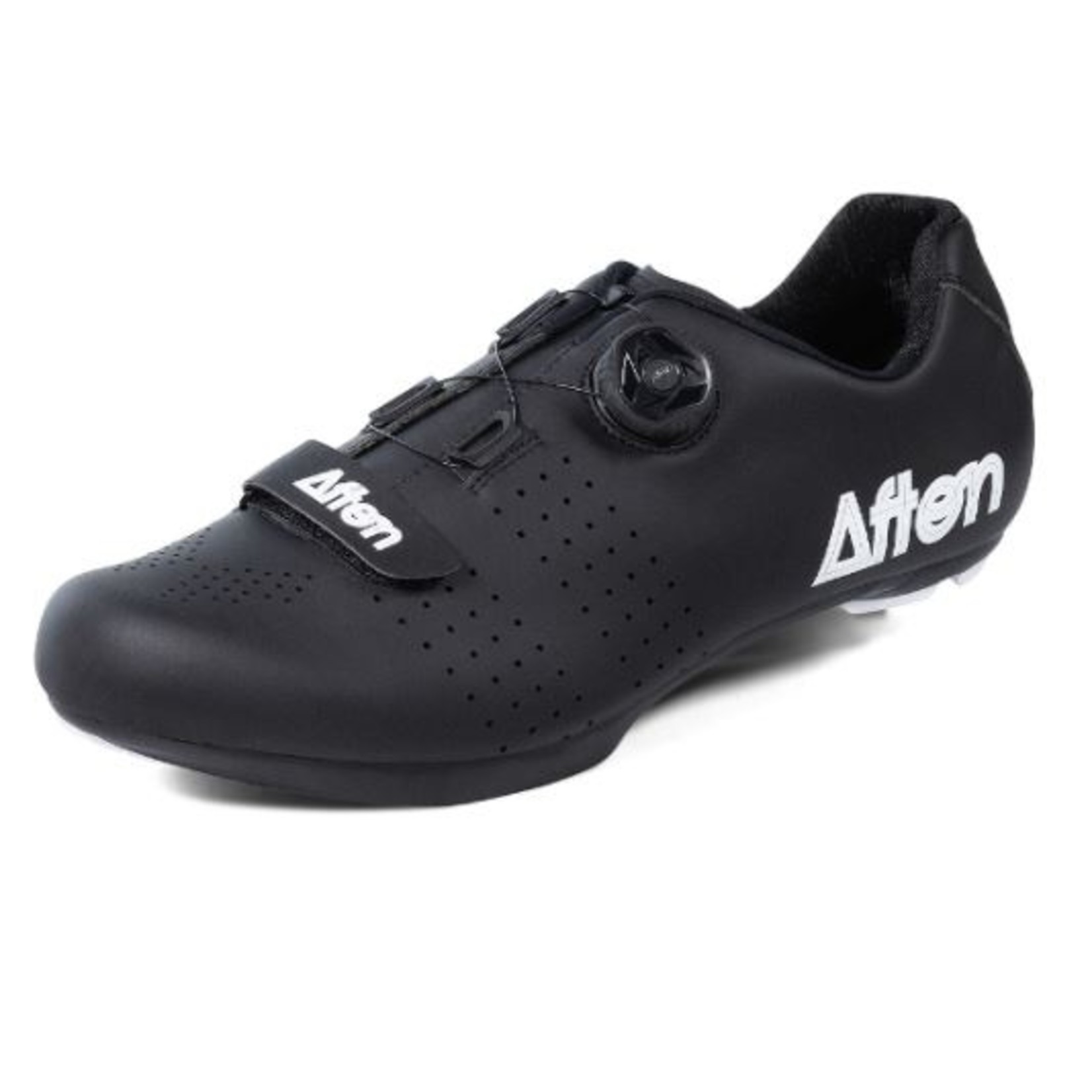 Afton Road Gravel Cycling Shoes - Royce - Black/White