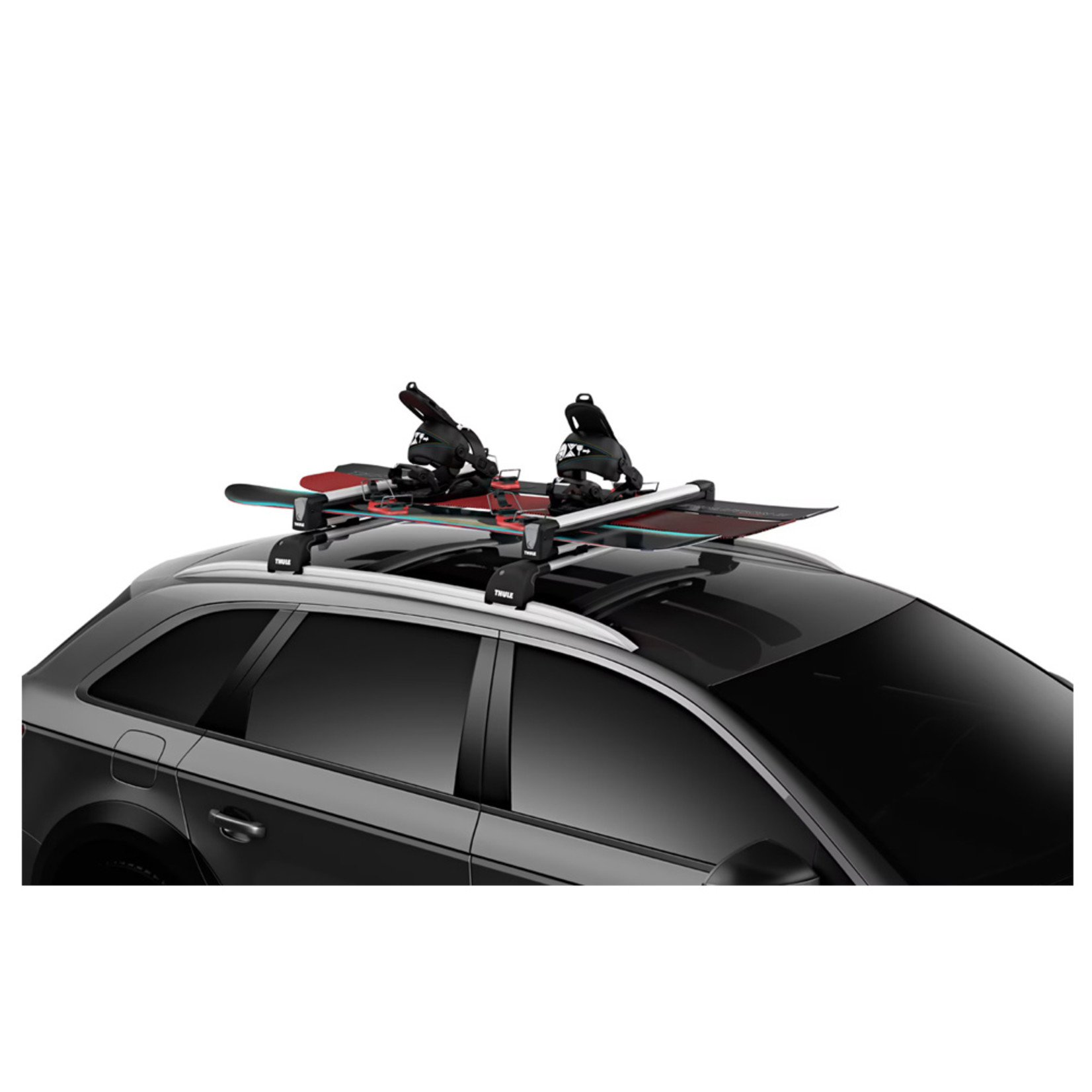 Thule Thule SnowPack 732601 Ski and Snowboard Rack 6 Pairs of Skis - Aluminium