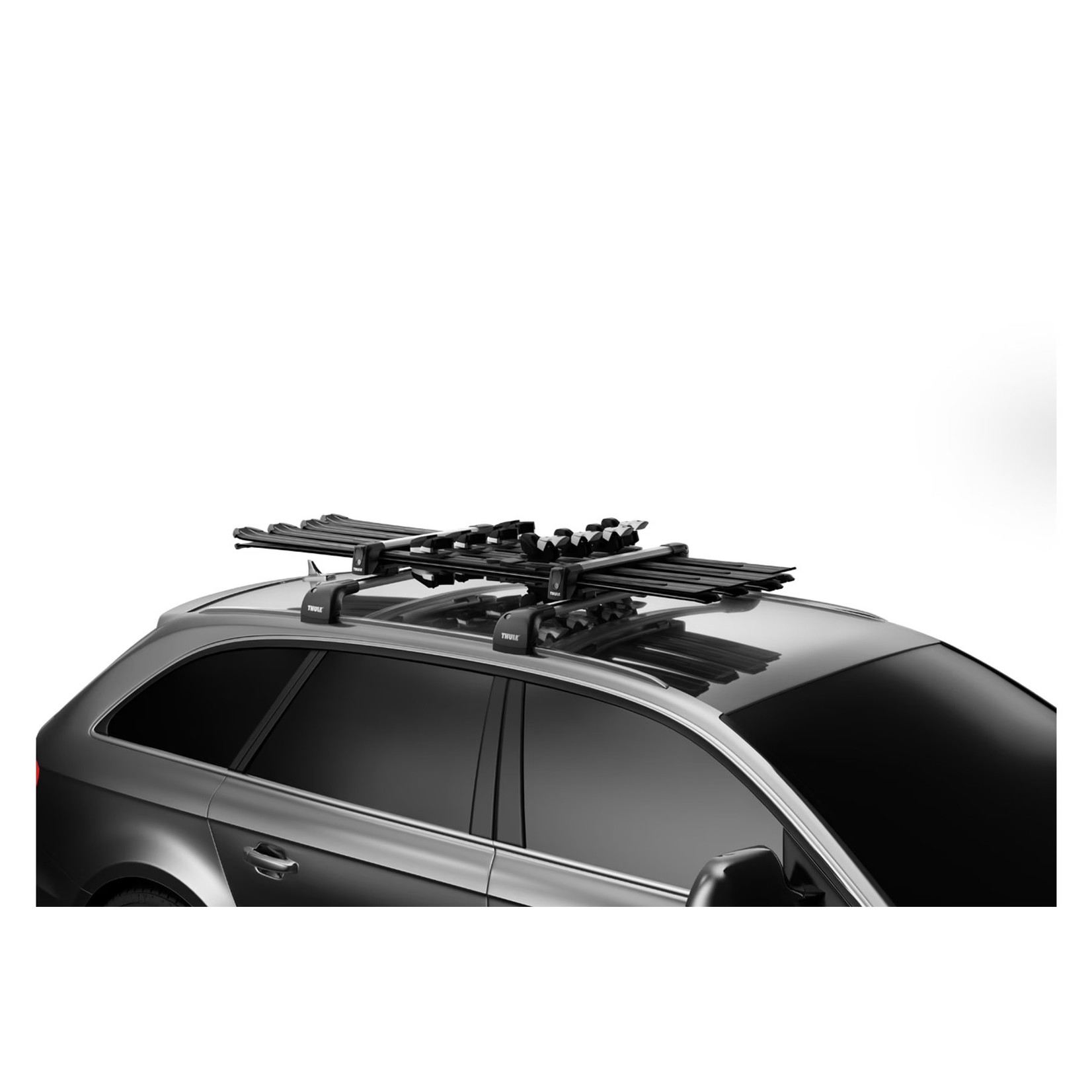 Thule Thule SnowPack 732600 Ski and Snowboard Rack - 75cm Loading Width - Aluminium