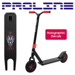 Proline Proline Dirt Series V2 Scooter 200 X 50mm TPR With End Plugs - Black Red