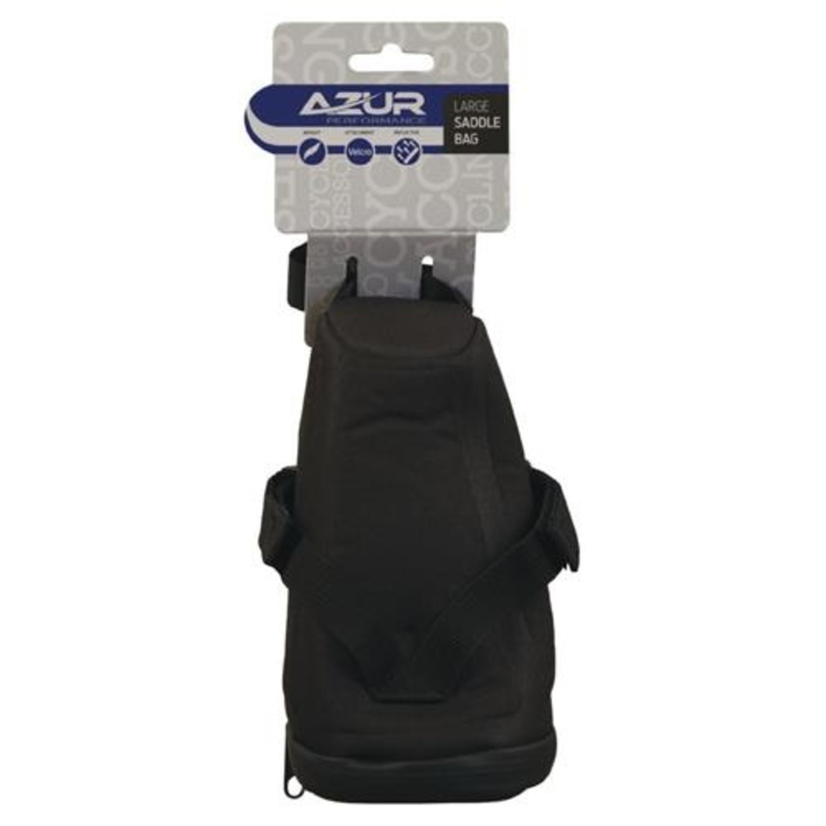 Azur Azur Bike/Cycling Saddle Bag - 600D Polyester - Large- 1.5L