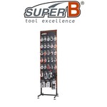 Super B SuperB Pegboard Display Stand Size: 50cmx188cm Tools not included.