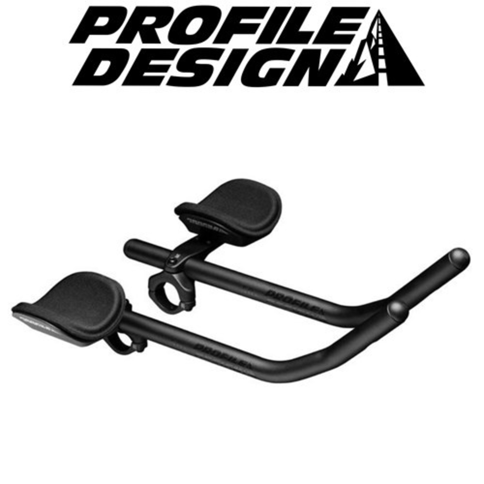 profile design Profile Design Aerobar-Sonic Ergo 50A-Matte Black Diameter 31.8mm (26.0 w/Shims)