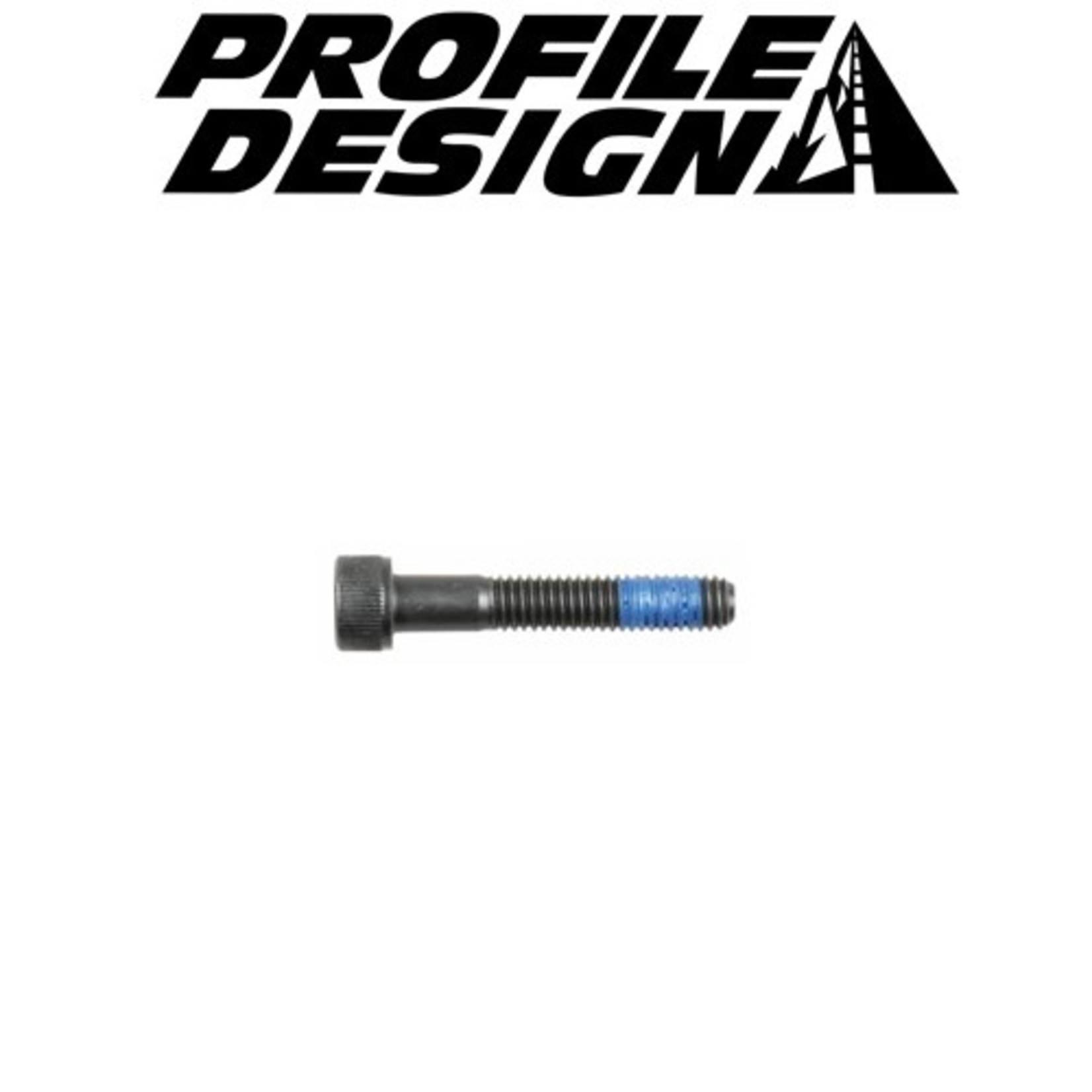profile design Profile Design Bolt - M6X45mm - SHB Half Thread - Black