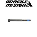 profile design Profile Design Bolt For Aeria Carbon Or Alloy SHB Half Thread - M6X75mm - Black