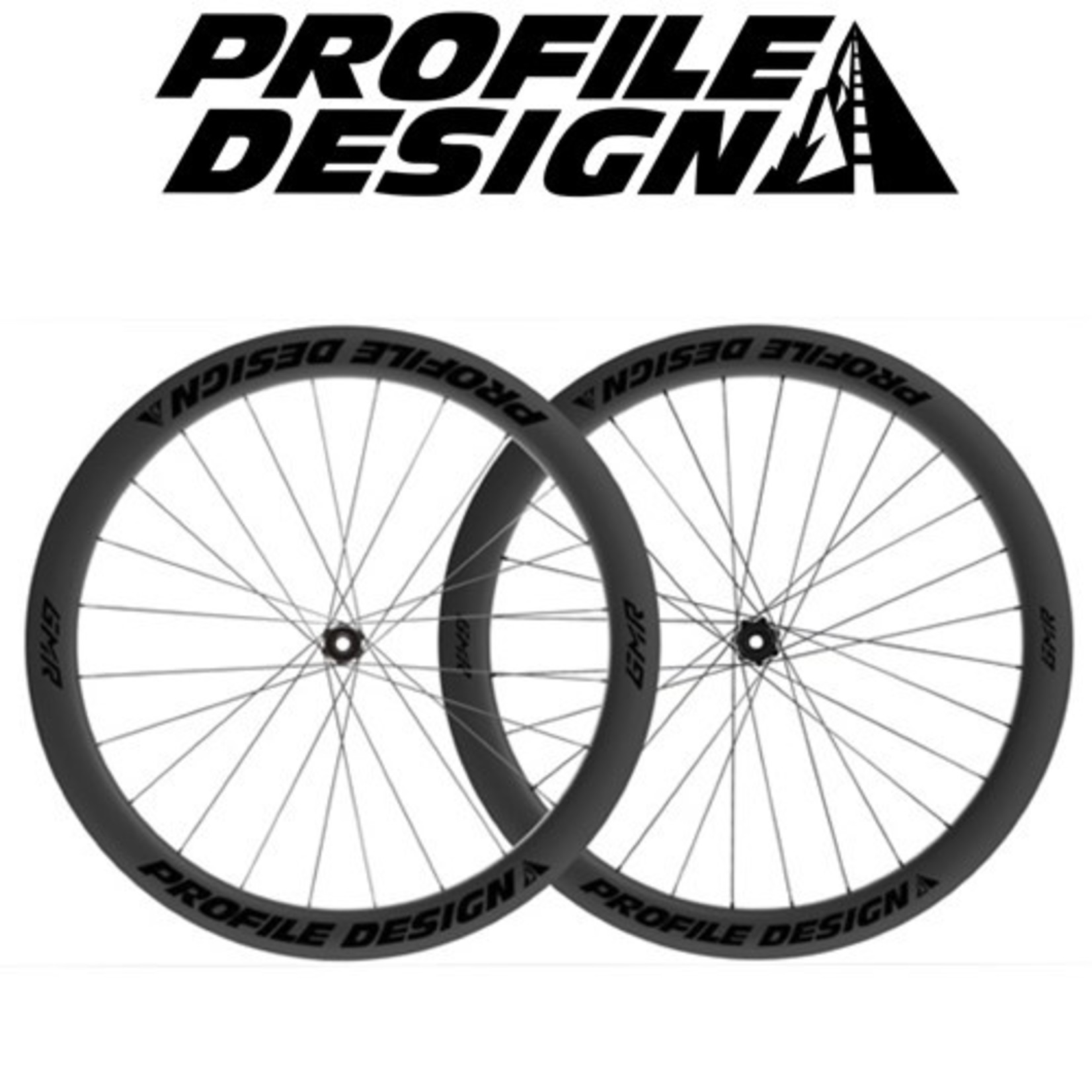 profile design Profile Design Wheelset - GMR 50 Twenty Six Set Full Carbon Clincher-Disc Brake
