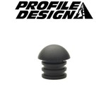 profile design Profile Design End Plugs - Round Carbon