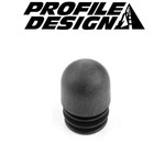 profile design Profile Design End Plug ASluminum Series Extensions - Round AL - 20mm