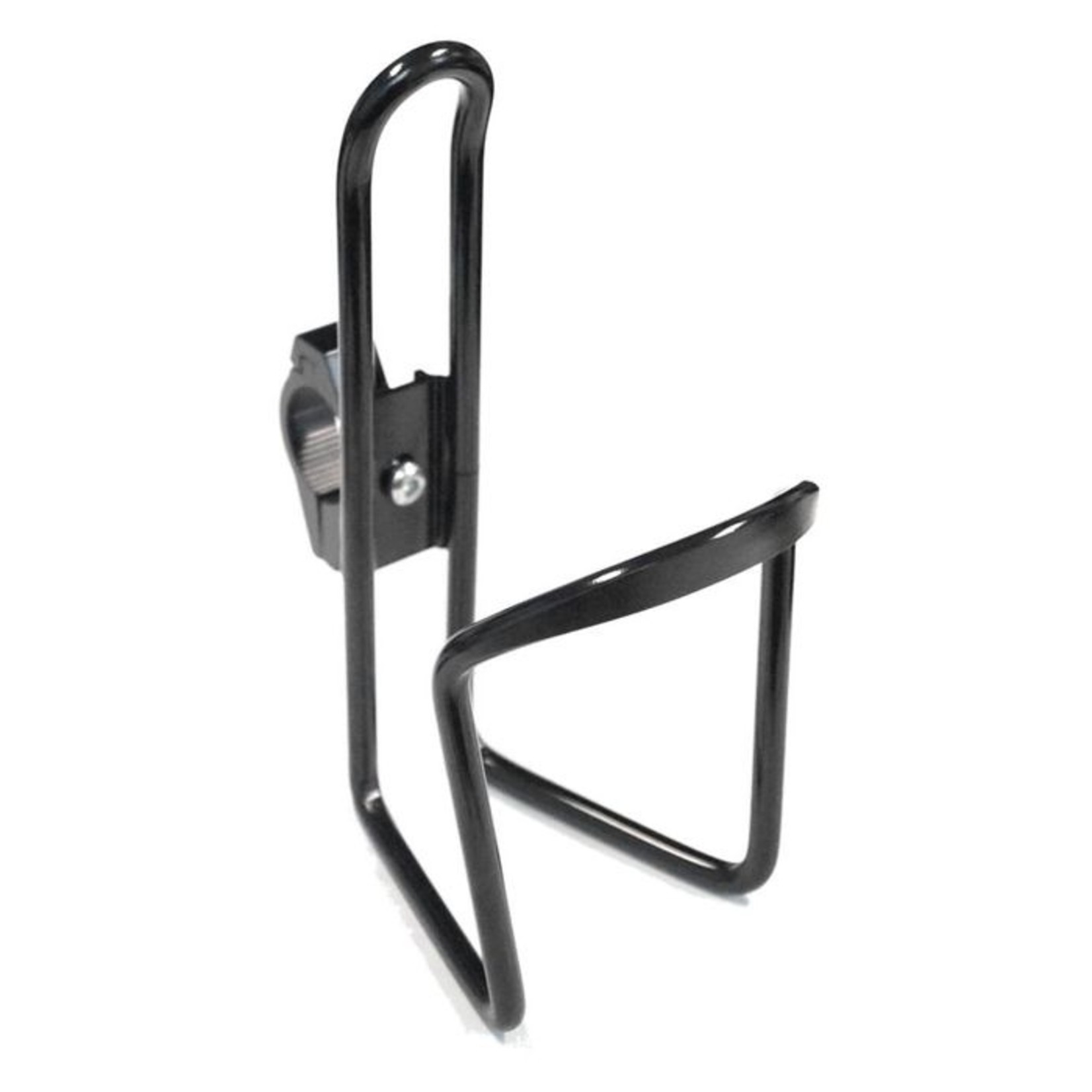 Incomex Trading Pty Ltd Pro-Series Bike/Cycling Bottle Bidon Cage - Alloy Handlebar Mount - Black