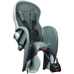 Polisport Polisport Bike/Cycling Baby Carrier Seat - Wallaby - Deluxe Q/R -  Grey/Silver
