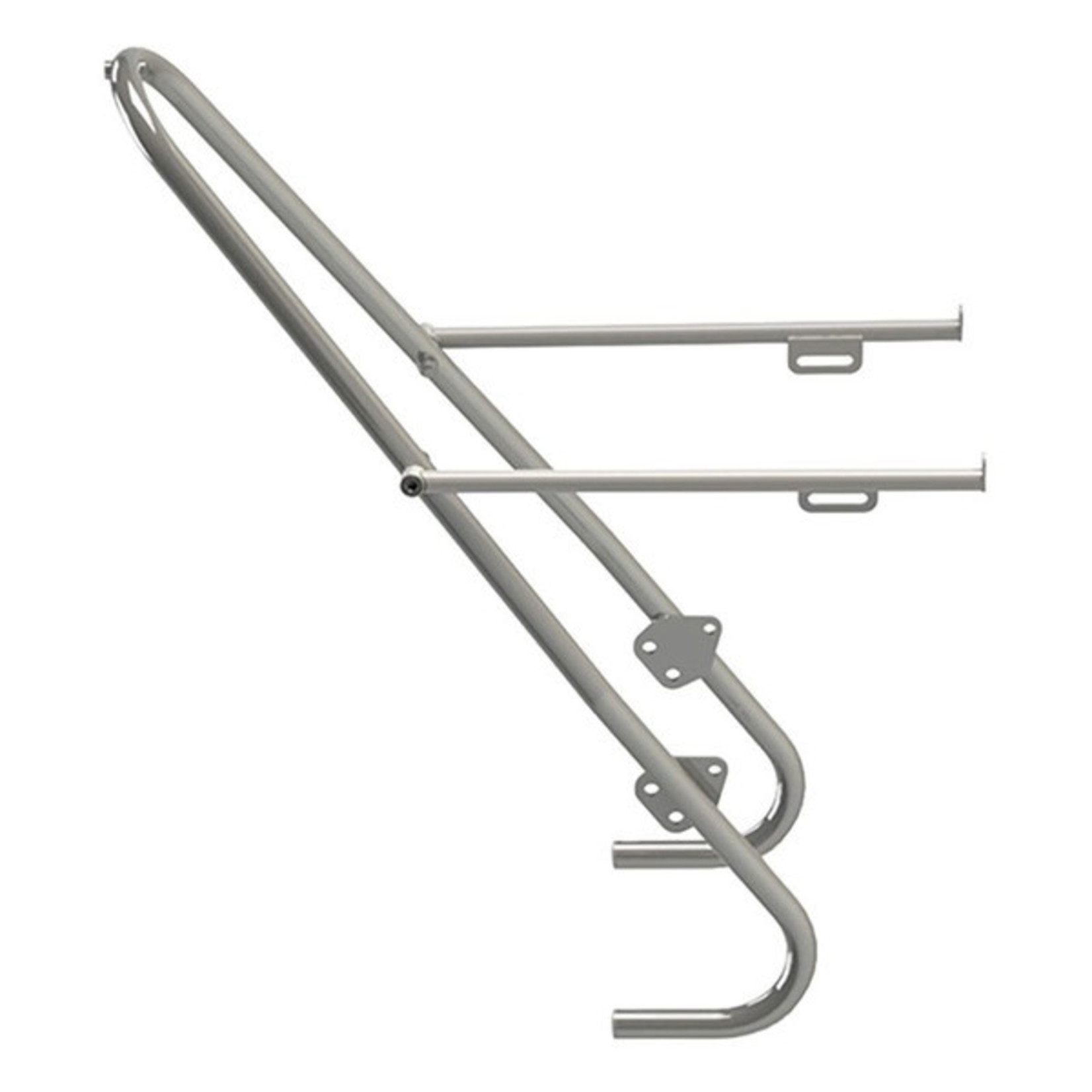 Tubus Tubus Tara Lowrider Stainless Bicycle Front Rack 210000 Silver