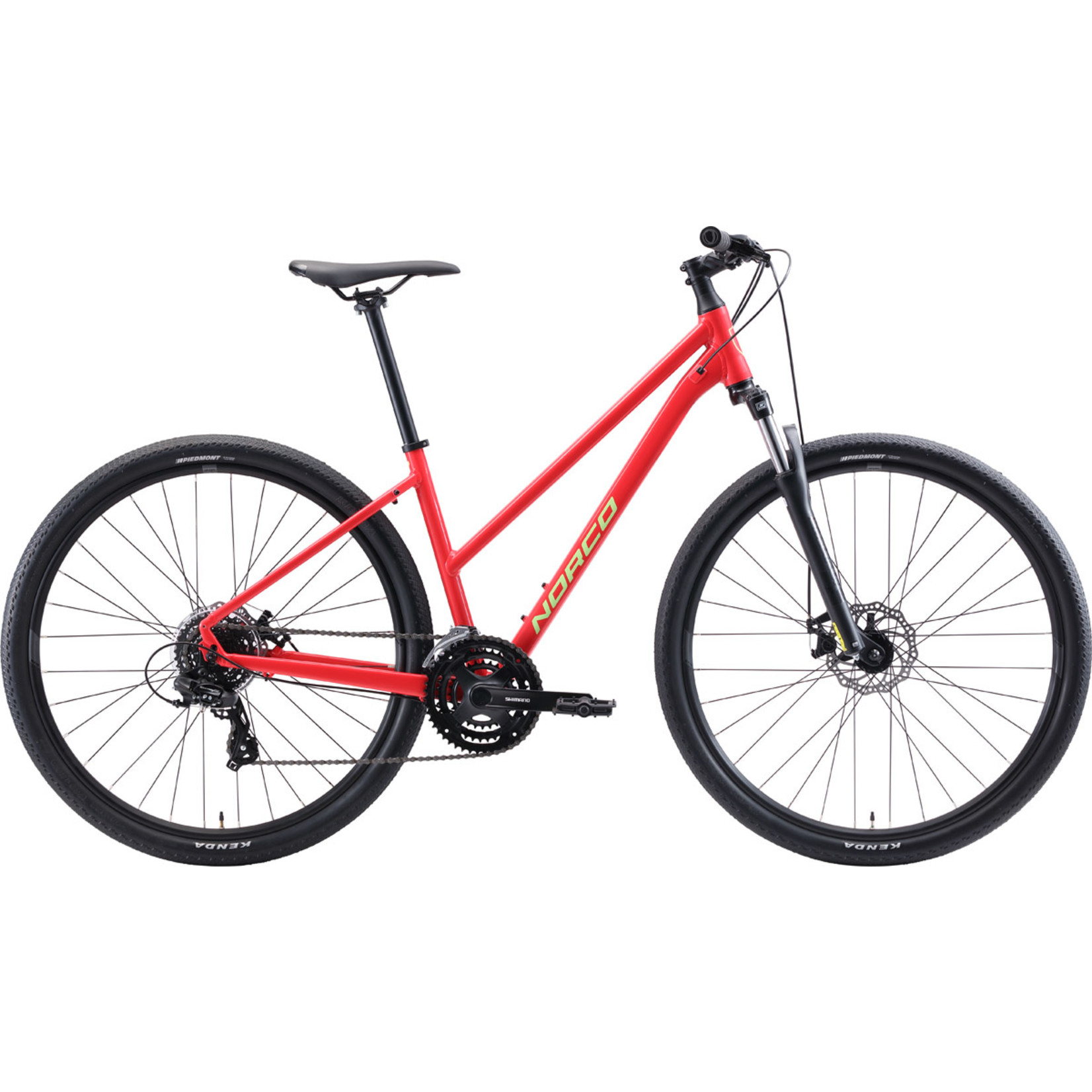 Norco Norco 2021 XFR 3 ST Women's Hybrid Bike - Red/Green - Small