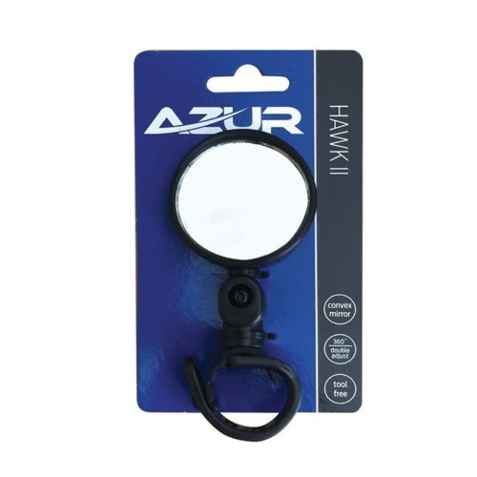 Azur Azur Hawk II Bike/Bicycle Convex Mirror - 46mm Diameter
