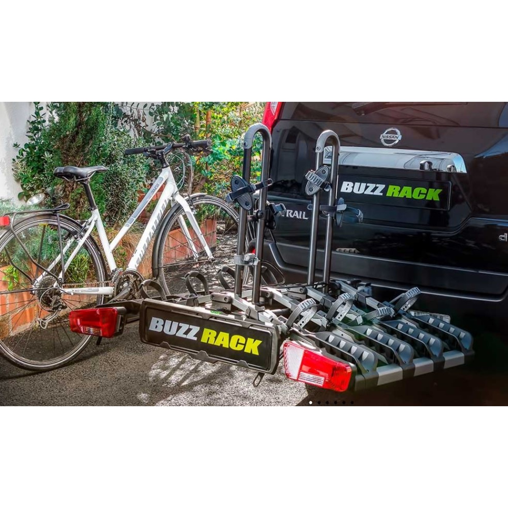 BuzzRack Buzz Rack Eazzy 4 Bike Towball Mount Folding Platform Bike Carrier Rack