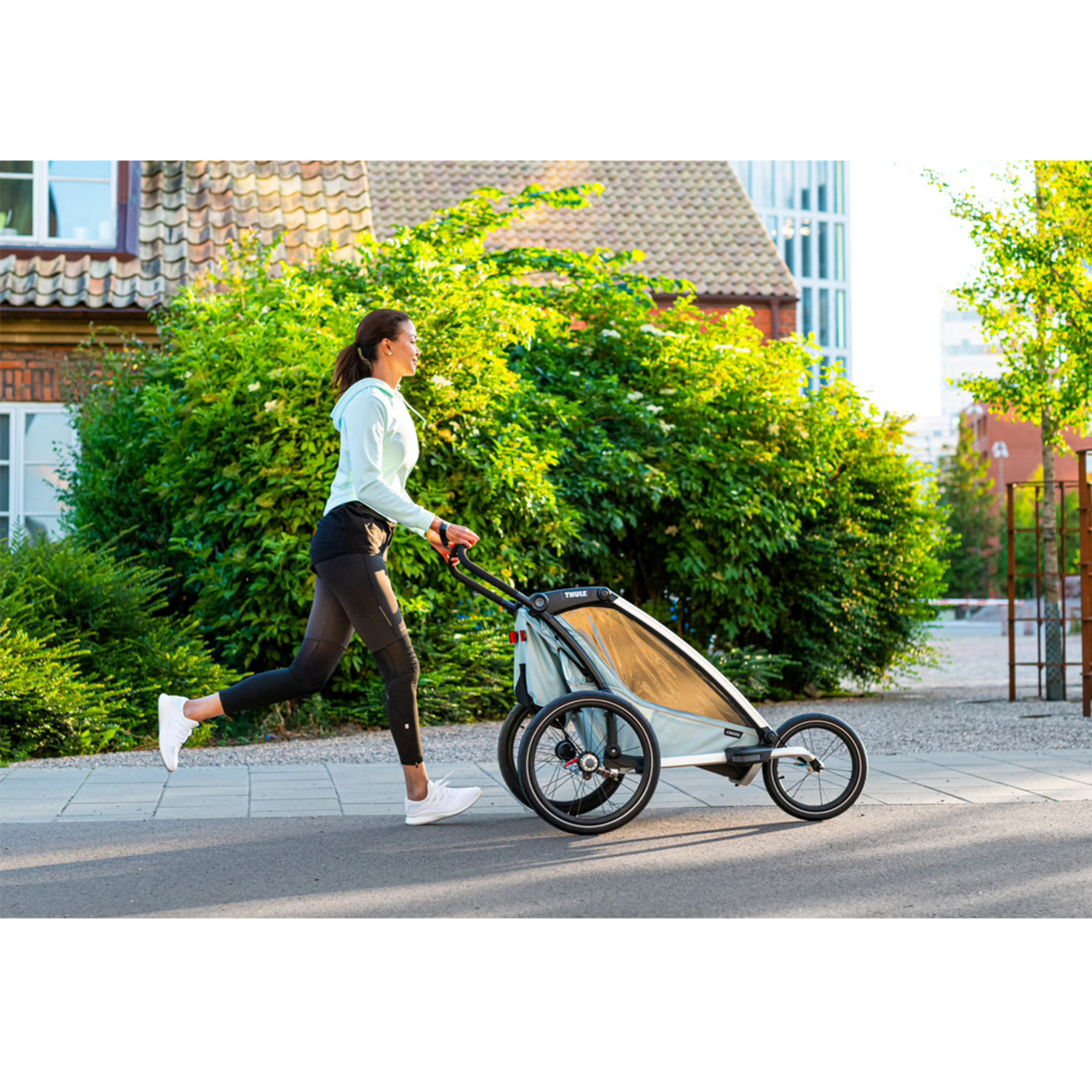 Thule Thule Chariot Jogging Kit 2 - Aluminum/Black 20201302