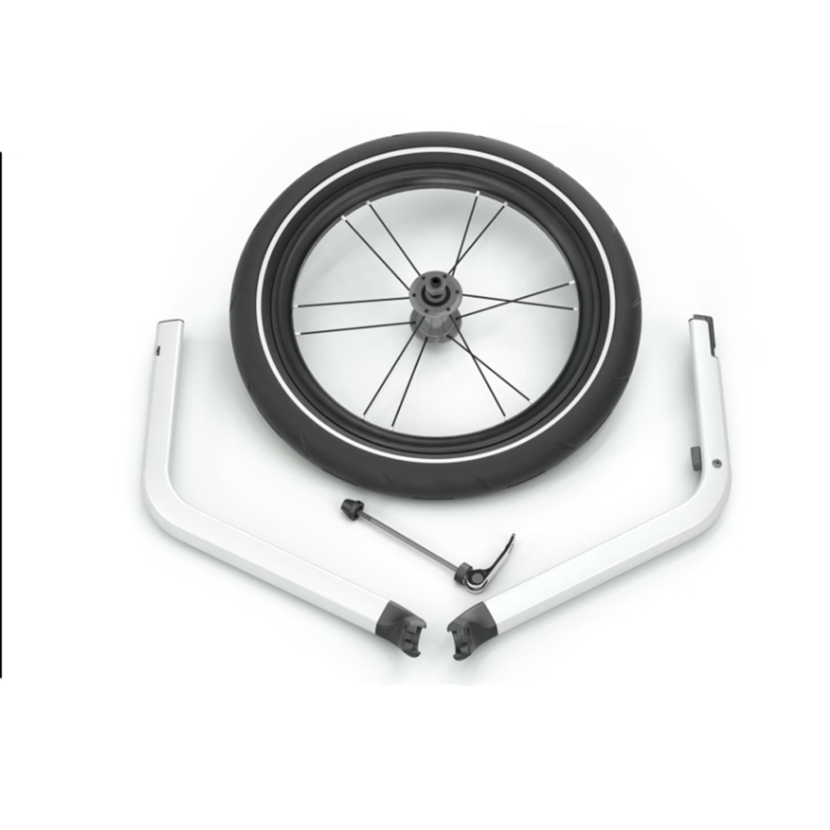 Thule Thule Chariot Jogging Kit 2 - Aluminum/Black 20201302