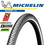 Michelin Michelin Bike Tyre - Protek - 700 X 32C - Wire - Bicycle Tyre - Black - Pair