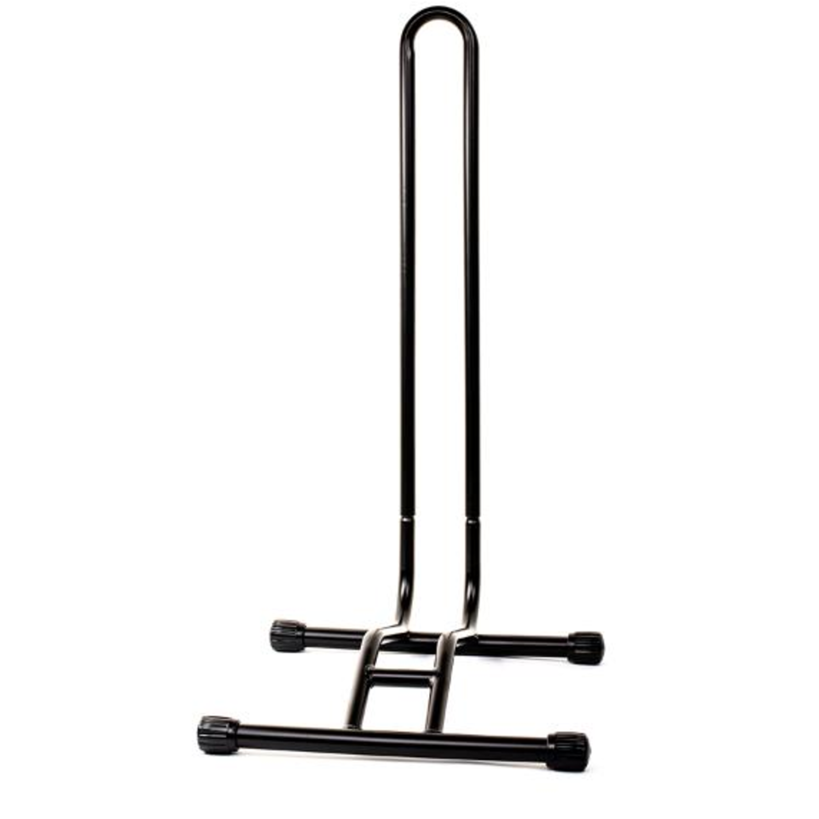 KWT KWT Bike Storage Super Stand Floor Rack - Fits Bike Up To 2.25 Inch - Black