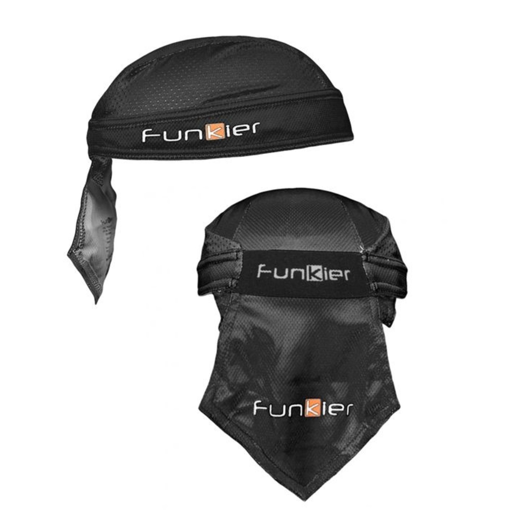 Funkier Funkier Cap Banadana - Adria 100% Polyester - Medium - Black