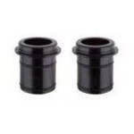 Novatec Novatec Bike/Cycling Fittings - 12mm Side Caps For Hub 94125 Anodized - Black