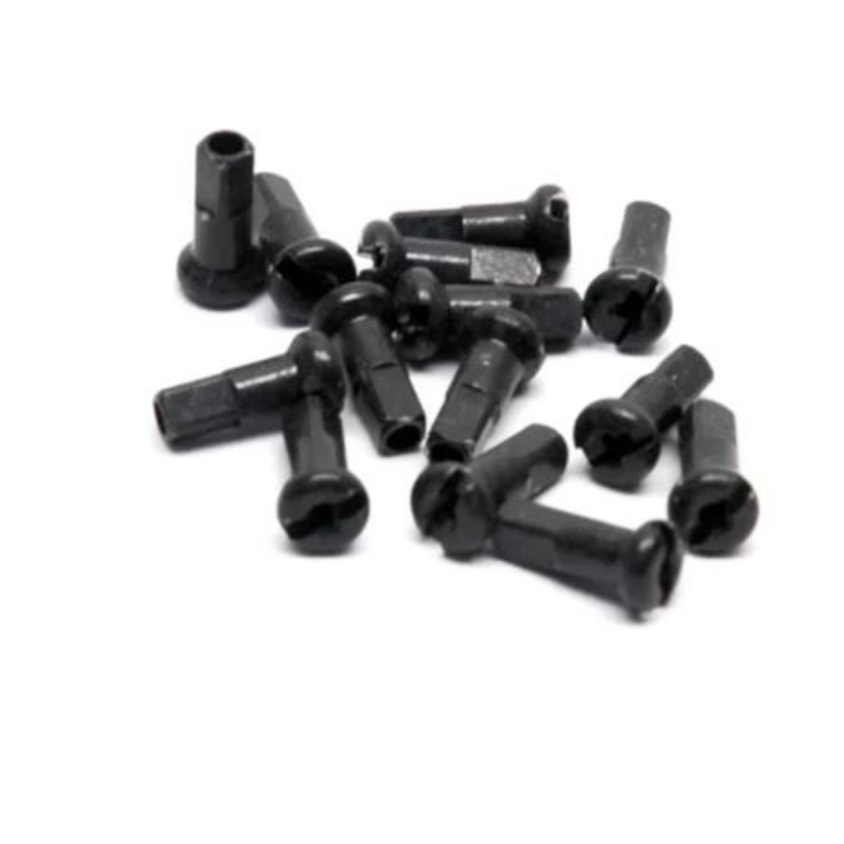 Mach 1 Mach1 Pillar Nipples Long Brass Black 13G 14mm (E-Bike Nipple)