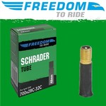 Freedom Freedom Bike Tube - 700 X 28C-32C - Schrader Valve 48mm